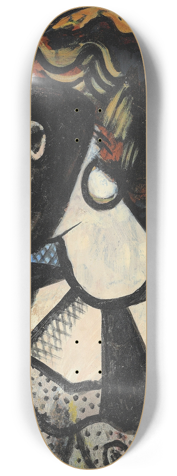 Francis Picabia - Femme au masque 8.25 inch art skate deck
