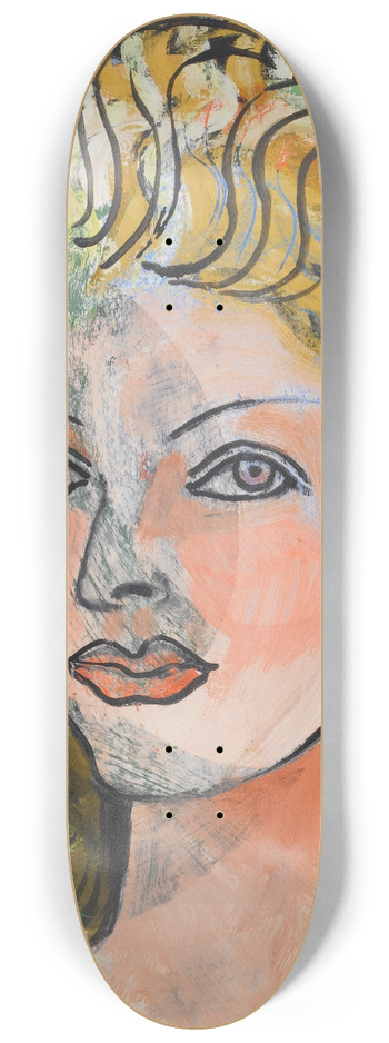 Francis Picabia - La blonde 8.25 inch art skate deck