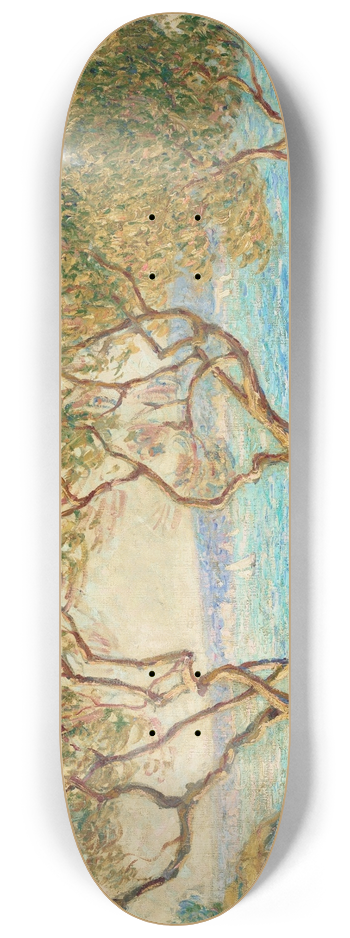 Francis Picabia - Les oliviers, effet de soleil aux Martigues 8.25 inch art skate deck