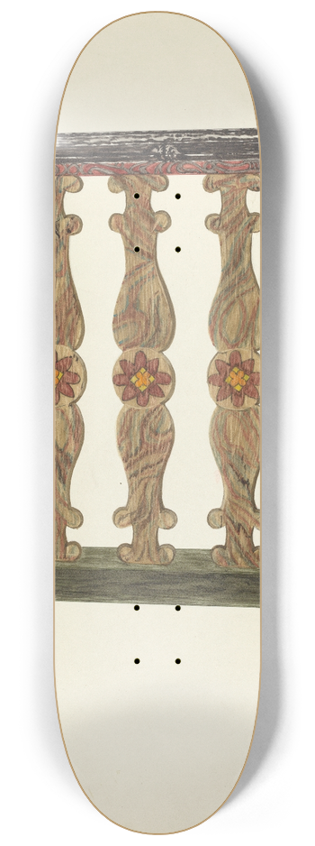 Albert Pratt - Choir Rail 8.25 inch art skate deck