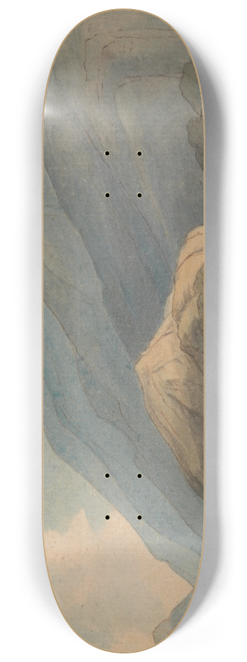 Francis Towne - The Entrance into Borrowdale 8.25 inch art skate deck