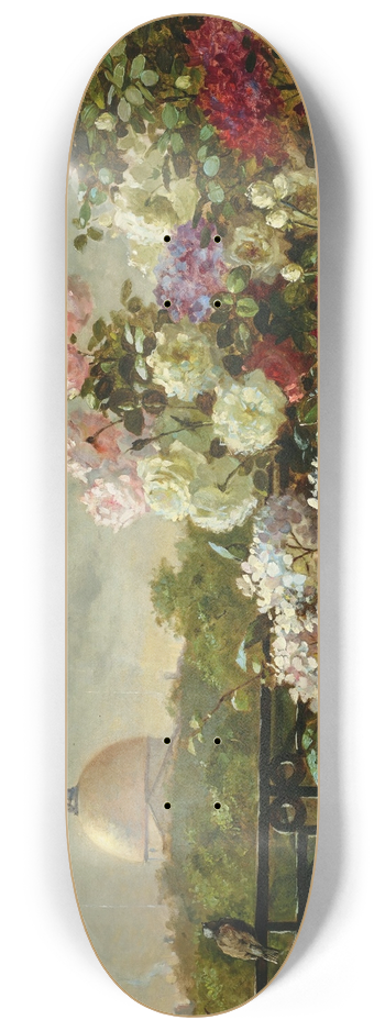 Abbott Fuller Graves - From the Terrace 8.25 inch art skate deck