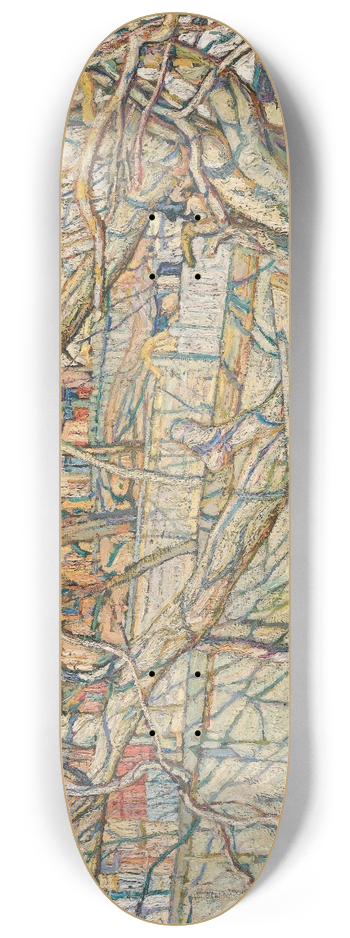 Abraham Manievich - Early Spring 8.25 inch art skate deck