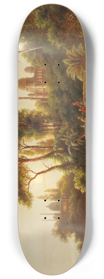Albert Rieger - The Orient In The Evening Light 8.25 inch art skate deck
