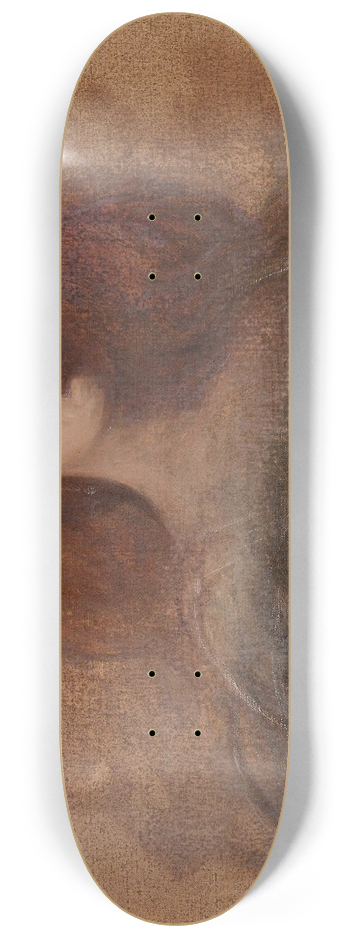Franciszek murko - Red-haired woman 8.25 inch art skate deck