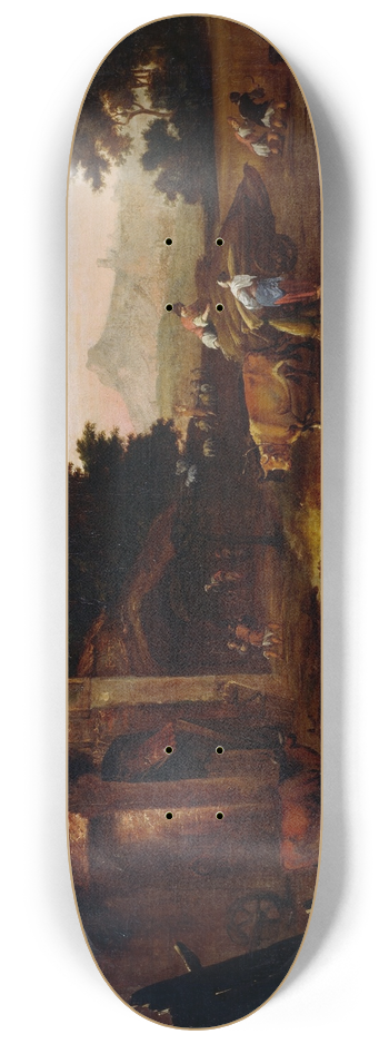 Adam Colonia - Sheep Shearing 8.25 inch art skate deck