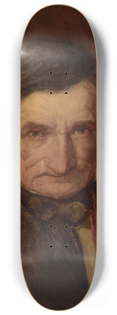 Franciszek Tepa - Portrait of Father 8.25 inch art skate deck