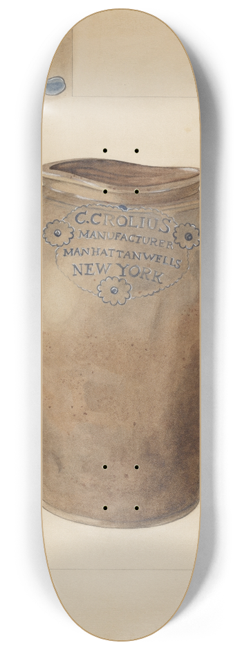 Ada V. May - Crock 8.25 inch art skate deck