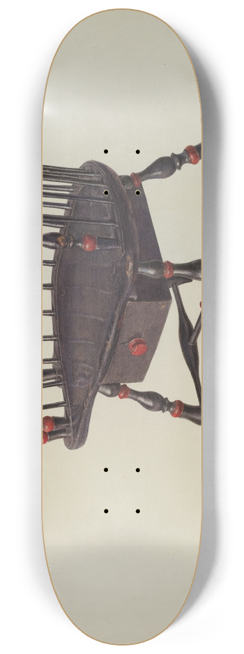 Adele Brooks - Harvard Students Chair (Windsor) 8.25 inch art skate deck
