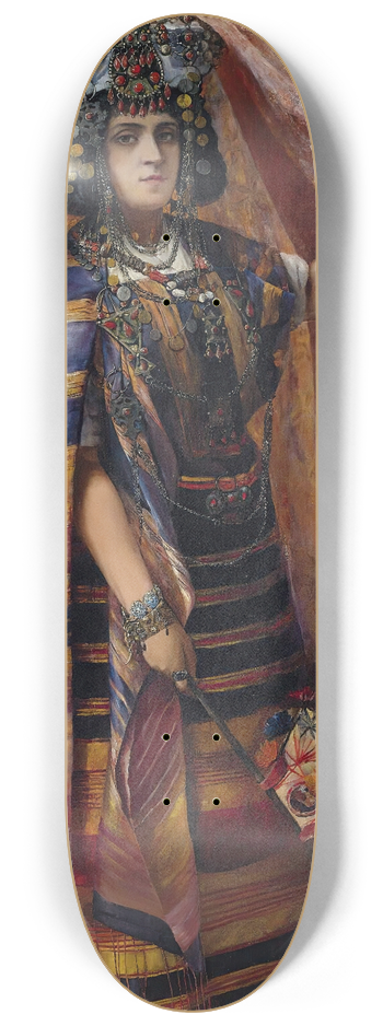 Adele Compin De Lurieux - Une Ouled Nal Au Pas De Sa Porte 8.25 inch art skate deck