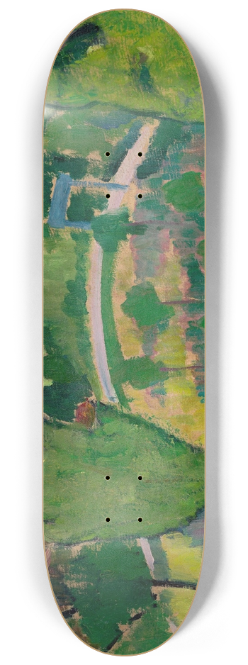 Adolf Erbslh - Brannenburg (Gebirge) 8.25 inch art skate deck