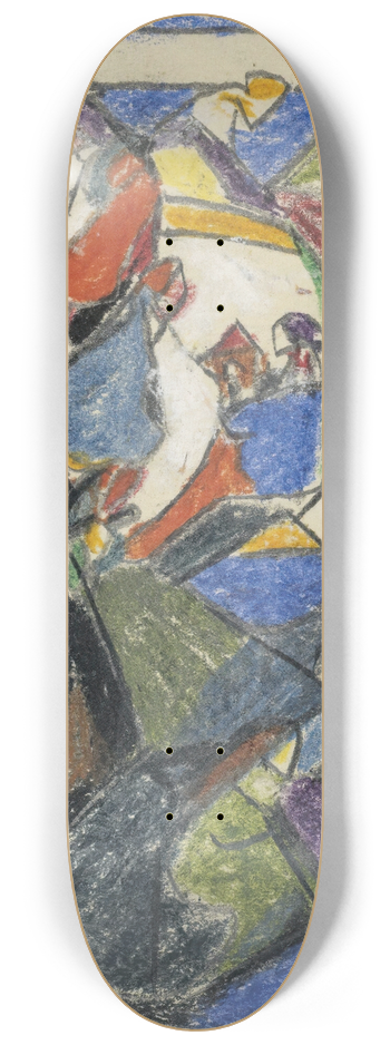 Adolf Hlzel - Composition 8.25 inch art skate deck