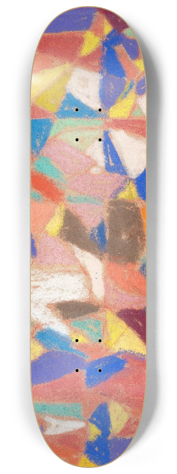 Adolf Hlzel - Figrliche Komposition 8.25 inch art skate deck