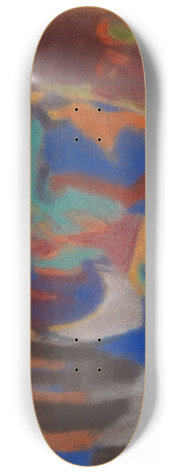 Adolf Hlzel - Figurale Komposition 8.25 inch art skate deck