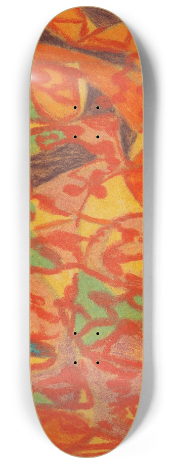 Adolf Hlzel - Ohne Titel 8.25 inch art skate deck