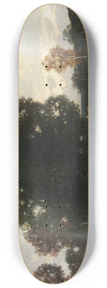 Adolf Kaufmann - Khe auf der Weide 8.25 inch art skate deck