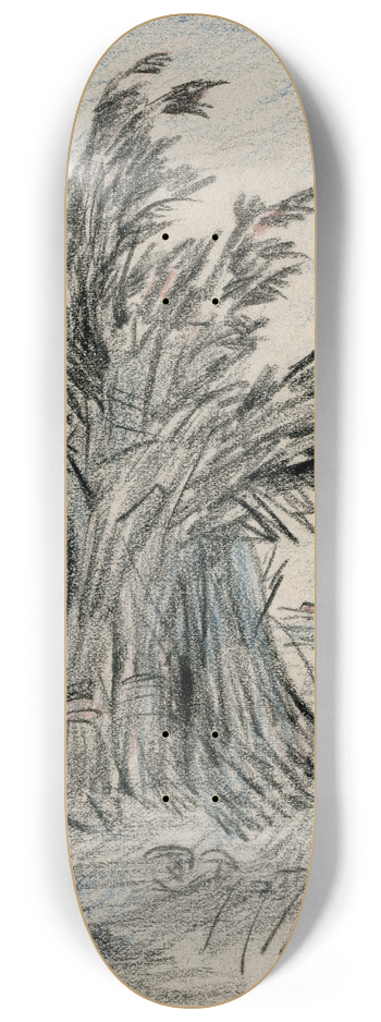 Adolf le Comte - Korenschoof op het veld 8.25 inch art skate deck