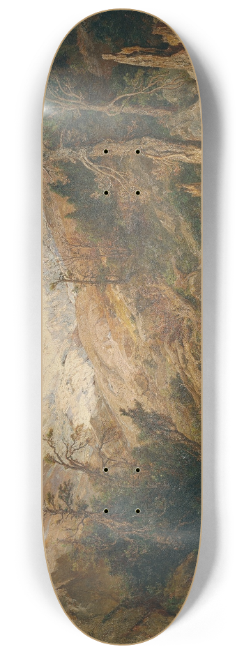 Adolf Obermllner - Rauriser Goldberggletscher 8.25 inch art skate deck