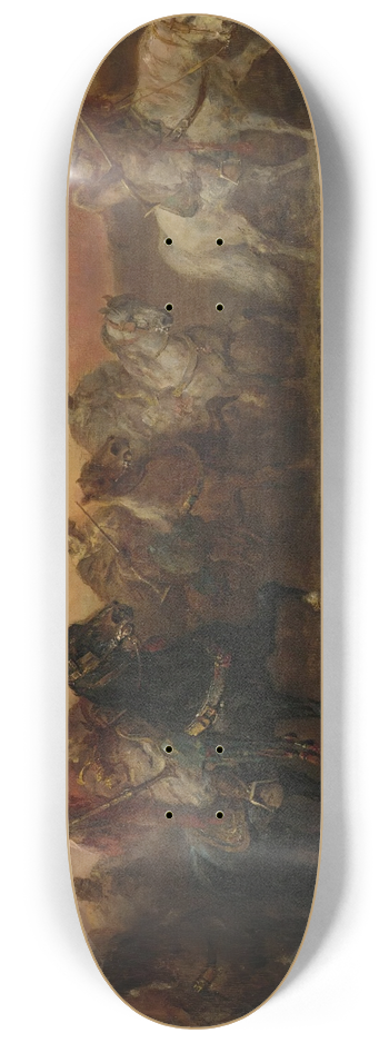 Adolf Schreyer - Bedouin riders 8.25 inch art skate deck