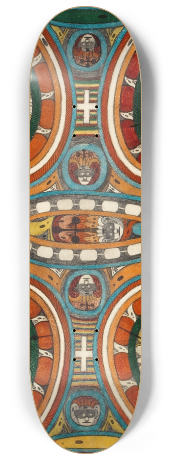 Adolf Wlfli - Skt. Adolf,=Ringen=Hall 8.25 inch art skate deck