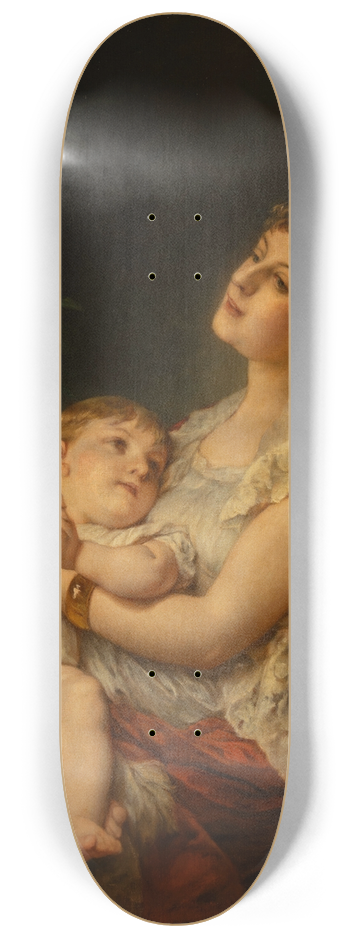 Adolphe Jourdan - A mothers love 8.25 inch art skate deck