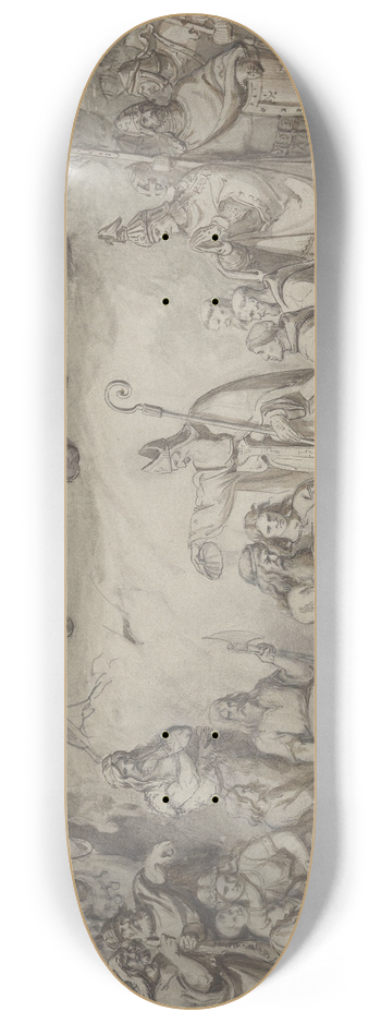 Adolph Tidemand - Dale Gudbrands dp 8.25 inch art skate deck