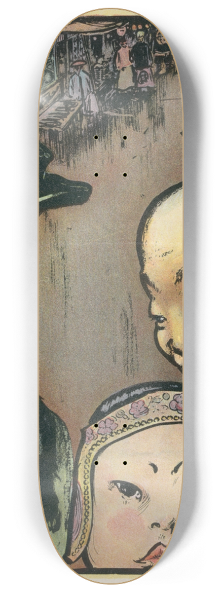 Frank Arthur Nankivell - The ultimate cause 8.25 inch art skate deck