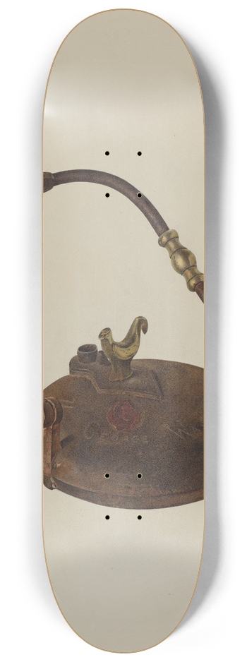 Albert Rudin - Camp Lamp 8.25 inch art skate deck