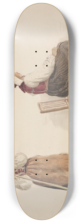 Adolph Tidemand - Kari Andersdatter, Dalarne 8.25 inch art skate deck