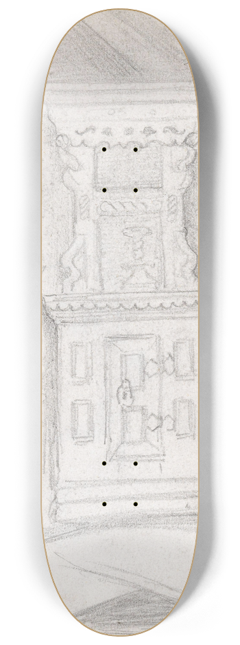 Adolph Tidemand - Krskap, Gulsvik 8.25 inch art skate deck