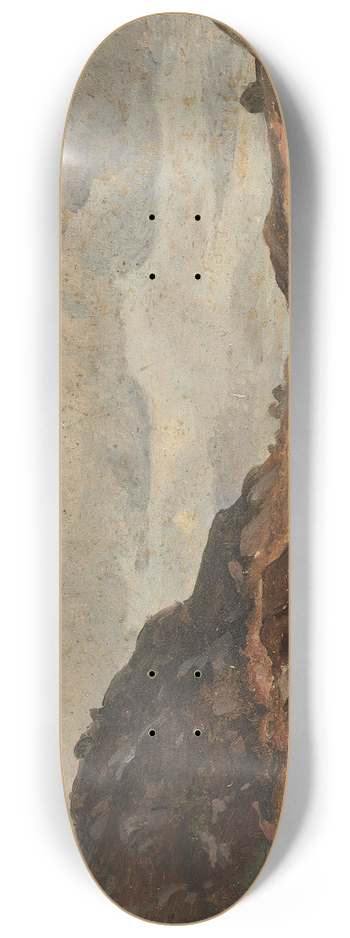 Adolph Tidemand - Landscape Study 8.25 inch art skate deck