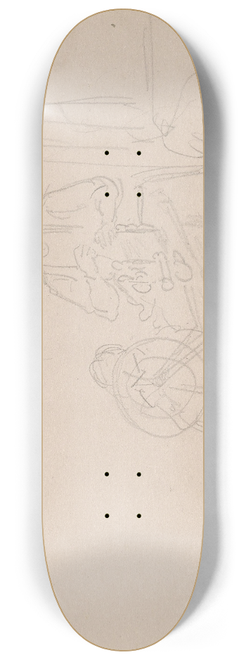 Adolph Tidemand - Spinner 8.25 inch art skate deck