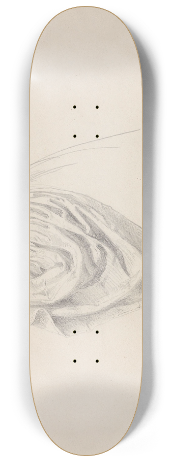 Adolph Tidemand - Study of apron 8.25 inch art skate deck