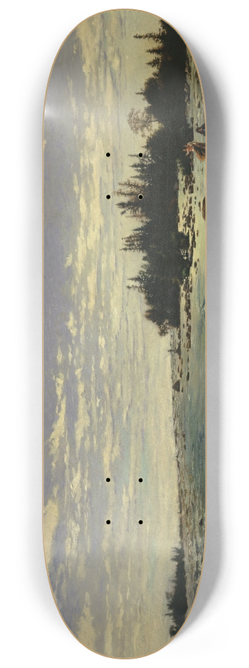 Frank Buchser - The Rapids of Saint Marys River 8.25 inch art skate deck
