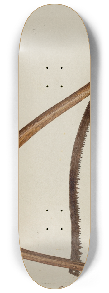 Frank Budash - Saw 8.25 inch art skate deck