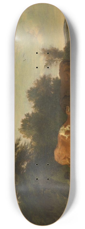 Adriaen van de Velde - Landscape 8.25 inch art skate deck