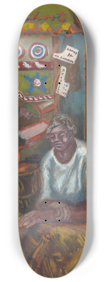 Agnes Hart - Learn to Shoot 8.25 inch art skate deck