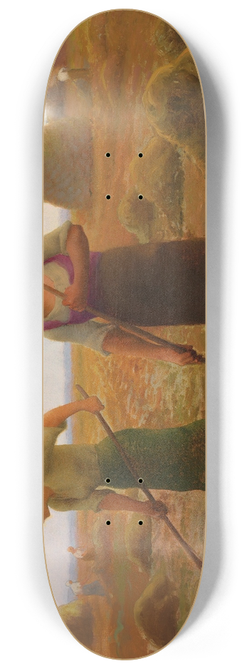 Aim Perret - Erntehelferinnen 8.25 inch art skate deck