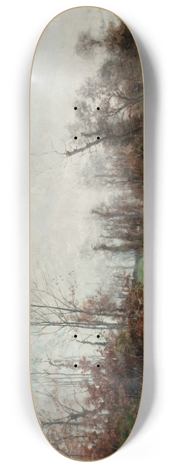 Frank C. Penfold - Cattle by a Stream, Pont Aven, Brittany 8.25 inch art skate deck