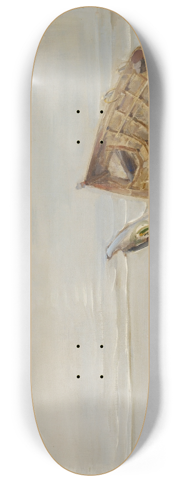 Akseli Gallen-Kallela - Venevanhus 8.25 inch art skate deck