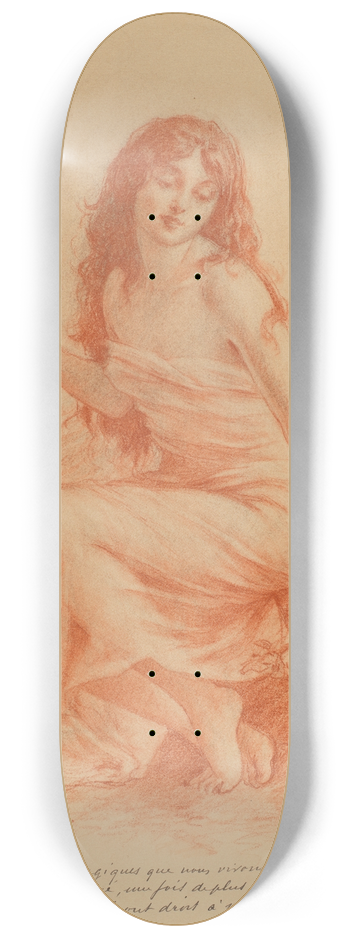 Albert-Auguste Fouri - Cleopatra 8.25 inch art skate deck