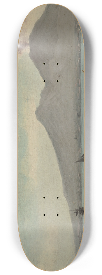 Albert Bierstadt - Vesuvius 8.25 inch art skate deck