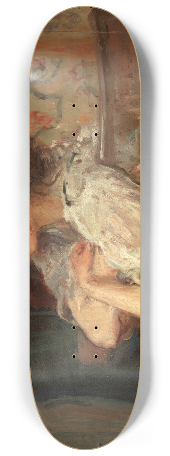 Albert de Belleroche - Contemplation 8.25 inch art skate deck