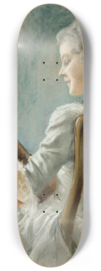 Albert Edelfelt - Dalins Spring Song 8.25 inch art skate deck