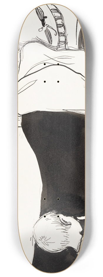 Albert Engstrm - Karl Johan in Vassbolet 8.25 inch art skate deck