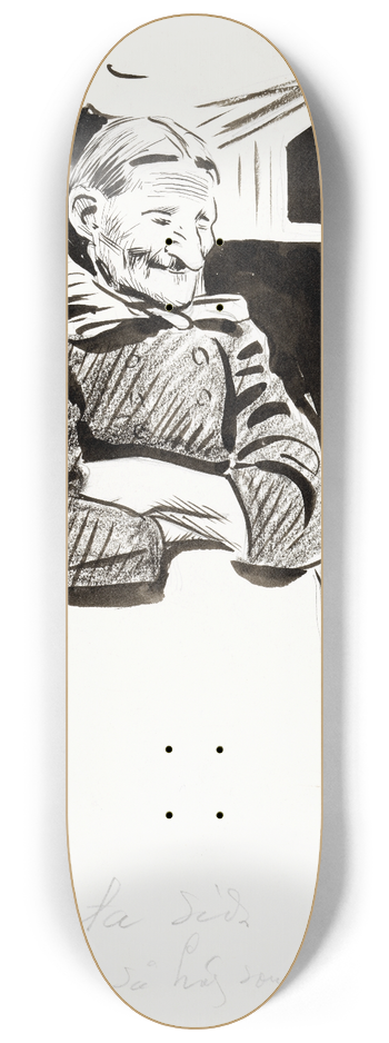 Albert Engstrm - Lillpers Kari 8.25 inch art skate deck