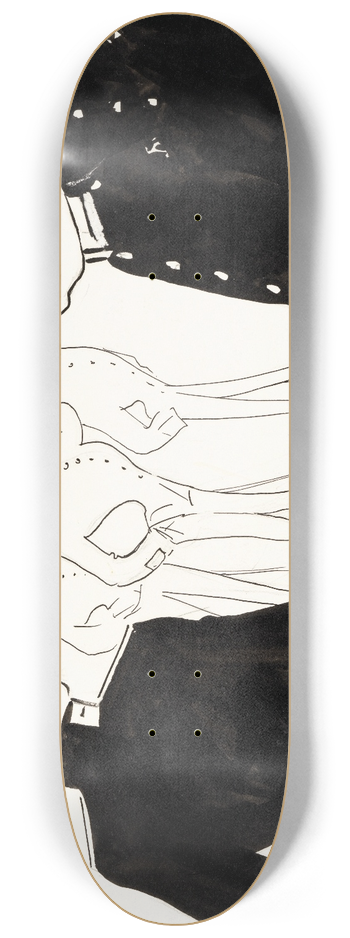 Albert Engstrm - The Sergeant 8.25 inch art skate deck