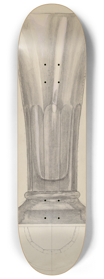 Albert Eyth - Beer Glass 8.25 inch art skate deck