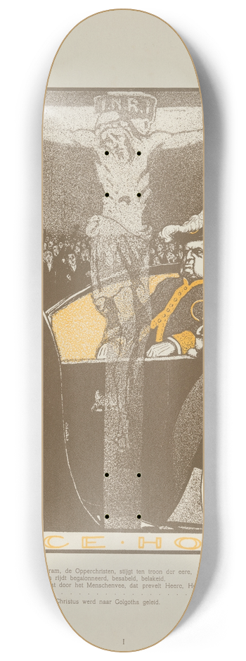 Albert Hahn - Ecce Homo 8.25 inch art skate deck