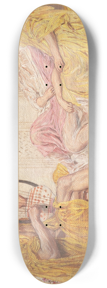 Albert Joseph Moore - A Musician 8.25 inch art skate deck